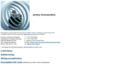 Desktop Screenshot of jeremy-gunawardena.com